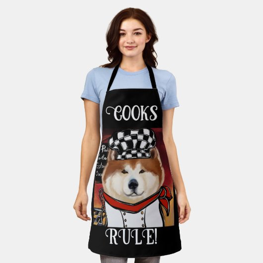 AKITA SCHÜRZE (Getragen)