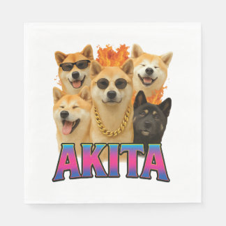 Akita  serviette
