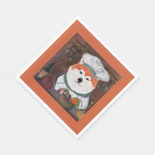 Akita Serviette (Ecke)