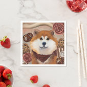 AKITA SERVIETTE (Beispiel)