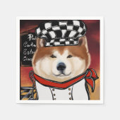 AKITA SERVIETTE (Vorderseite)