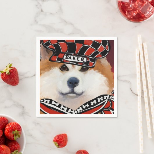 AKITA SERVIETTE (Beispiel)