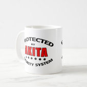 Akita-Sicherheitssystem Kaffeetasse (Vorderseite Links)