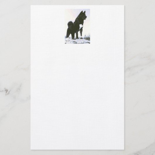 Akita stationär briefpapier (Vorderseite)