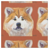 AKITA STOFF (Nahaufnahme)