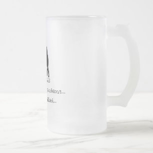 Akita-Tasse Mattglas Bierglas