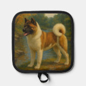 Akita Topflappen (Vorderseite)