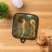Akita Topflappen (Oben Unten)