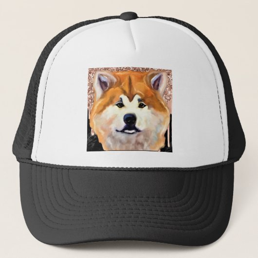 Akita Truckerkappe (Vorderseite)