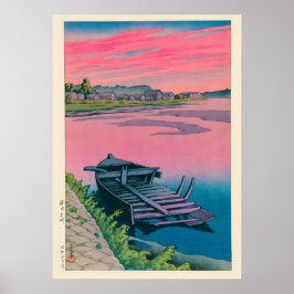 Akita Tsuchizaki von Kawase Hasui Poster