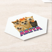 Akita untersetzer (angewinkelt)