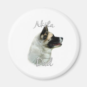 Akita Vater 2 Magnet