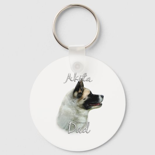 Akita Vater 2 Schlüsselanhänger (Vorderseite)