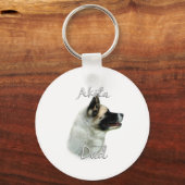 Akita Vater 2 Schlüsselanhänger (Vorderseite)