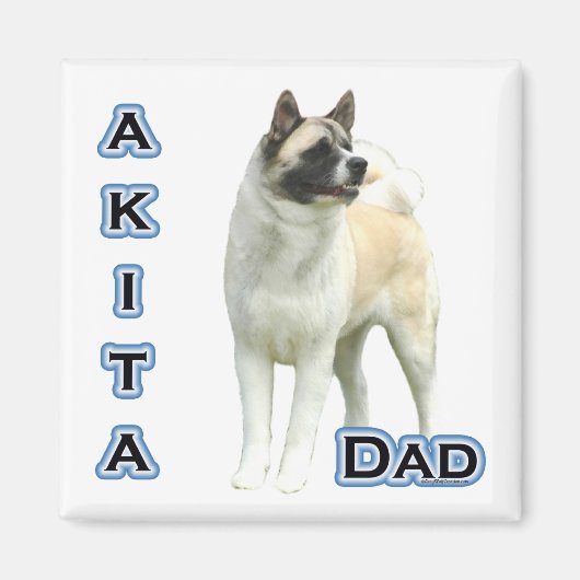 Akita Vater 4 - Magnet (Vorne)