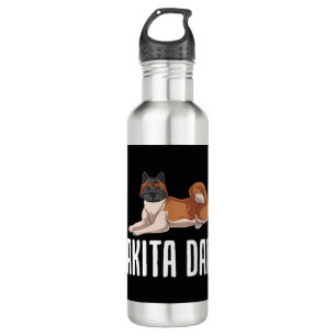 Akita Vater Edelstahlflasche