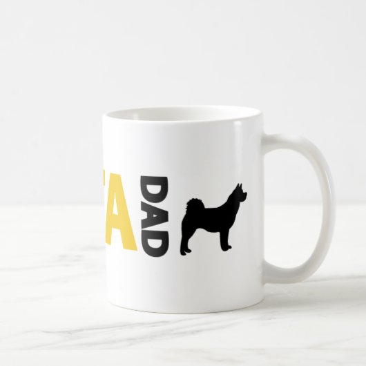 Akita-Vater Kaffeetasse (Rechts)