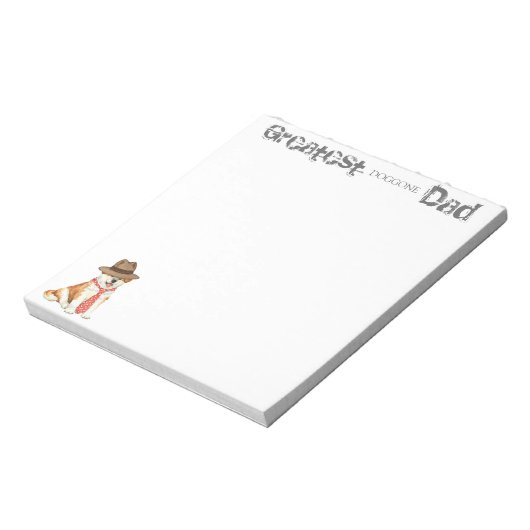 Akita Vater Notizblock (Rotiert)