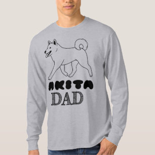 Akita-Vater-T-Shirt. T-Shirt