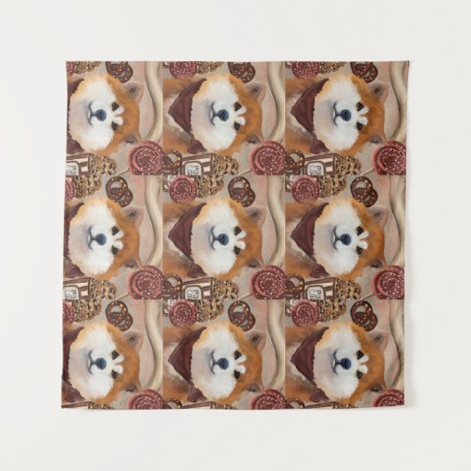 AKITA WANDTEPPICH (Vorderseite (Horizontal))