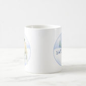Akita Weihnachten Kaffeetasse (Mittel)