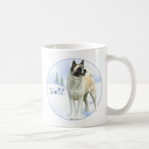 Akita Weihnachten Kaffeetasse