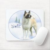 Akita Weihnachten Mousepad (Mit Mouse)
