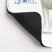 Akita Weihnachten Mousepad (Ecke)