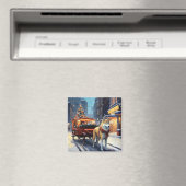 Akita Weihnachtsfeiertage Magnet (In Situ (Geschirrspüler))