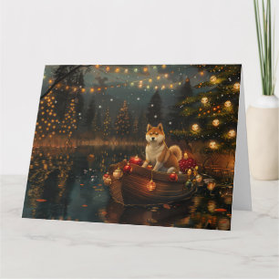 Akita Weihnachtsfest Reise Karte