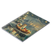 Akita Weihnachtsfest Reise Notizblock (Linke Seite)