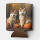 Akita Welppy Autumn Delight Pumpkin Dosenkühler (Rückseite)