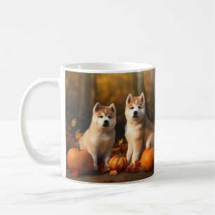Akita Welppy Autumn Delight Pumpkin Kaffeetasse