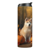 Akita Welppy Autumn Delight Pumpkin Thermosbecher (Nach links gedreht)