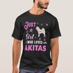 Akita - Wer Lieben Akitas T-Shirt