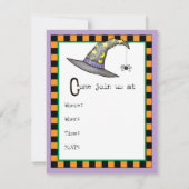 Akita Witch Einladung (Rückseite)