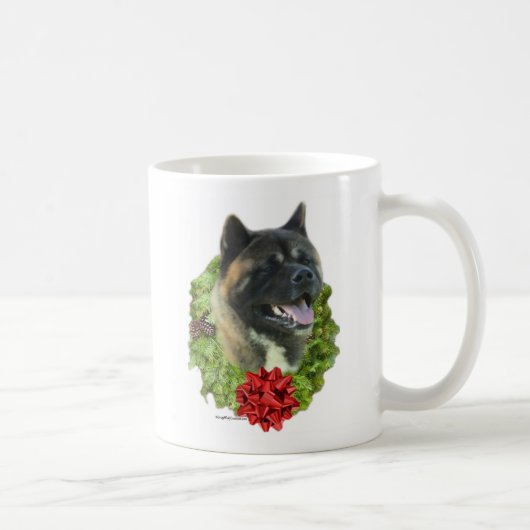Akita Wreath Kaffeetasse (Rechts)
