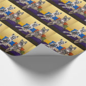 Akitas Geschenkpapier (Ecke)