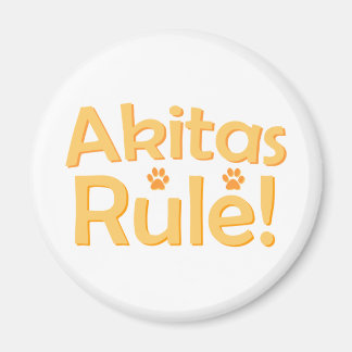 Akitas-Regel! Magnet