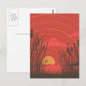 Akitsu Shima Postkarte (Vorne/Hinten)