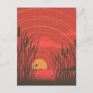 Akitsu Shima Postkarte