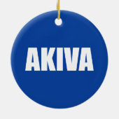 Akiva Keramikornament (Hinten)