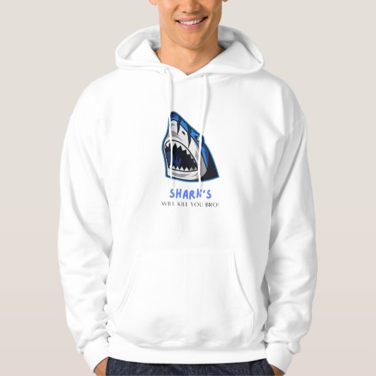 AKKEN WERDEN DICH BRO... FUNNY QUOTE HOODIE (Vorderseite)