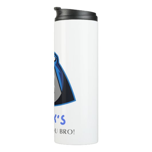 AKKEN WERDEN DICH BRO... FUNNY QUOTE THERMOSBECHER (Nach rechts gedreht)