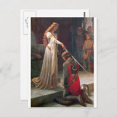 Akkolade - Der Ritter Postkarte (Vorne/Hinten)