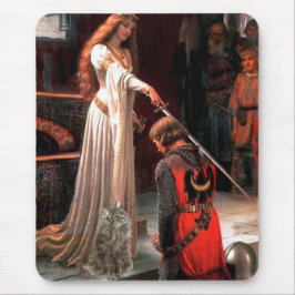 Akkolade — Norwegische Waldkatze Mousepad