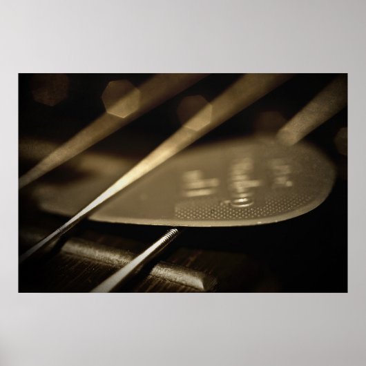 Akkord und Stick Poster (Vorne)