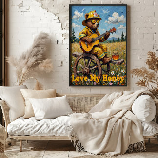 Akkorde auf dem Lande: Bärenradmarmelade Poster