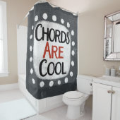 Akkorde sind Cooler Duschvorhang (Beispiel)