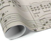 Akkorde und Arpeggios Geschenkpapier (Rolleneckpunkt)